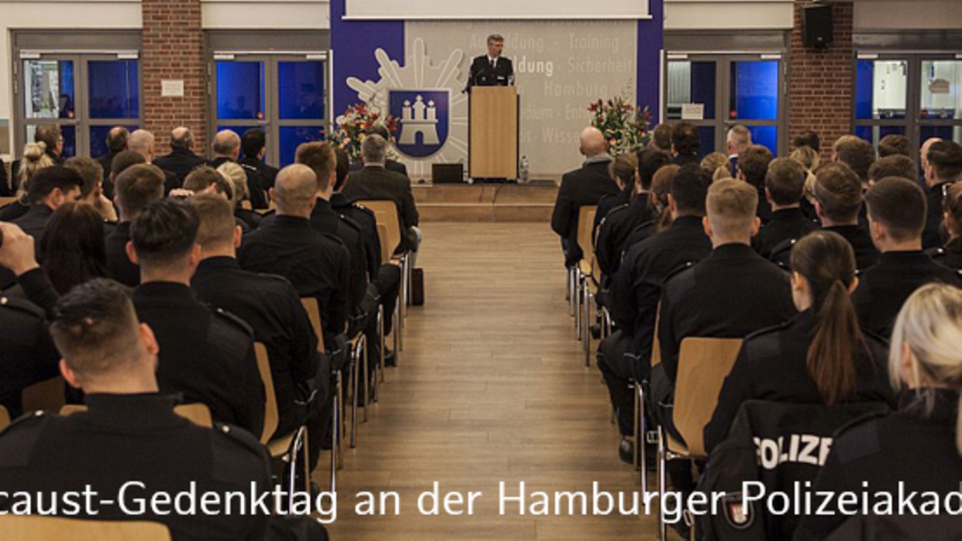 Holocaustgedenktag 2019 AKademie Polizei Hamburg